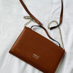 Tan Guess Crossbody